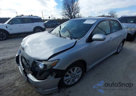 2009 Toyota Corolla S z USA, uszkodzony, nr VIN 1NXBU40E09Z072043